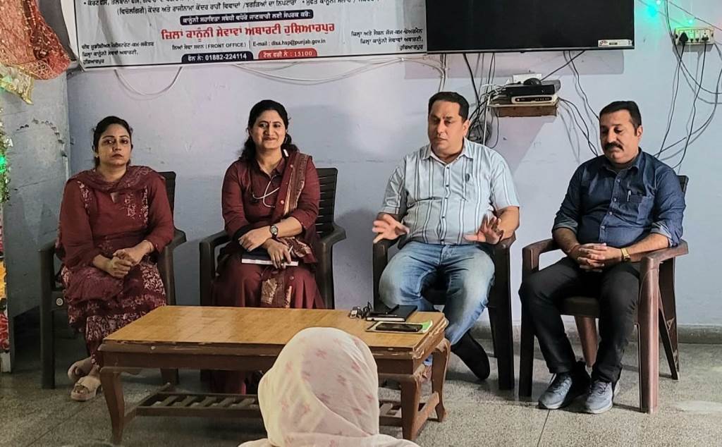 Health Department organized an awareness camp at Old Age Home Ram Colony Camp dedicated to International Older Persons Day